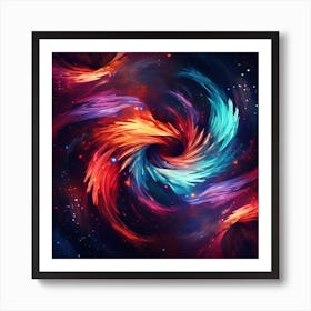 Galaxy Swirl 1 Art Print