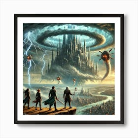 Rise Of The Skyward Dominion 1 Art Print