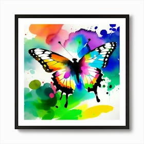 Colorful Butterfly 78 Art Print