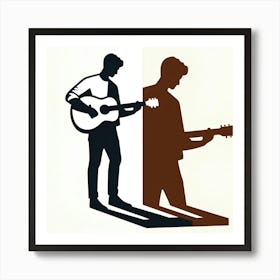 Acoustic Guitar Art Print