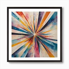 Burst Art Print