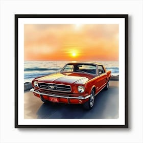 Car Art 82 Art Print