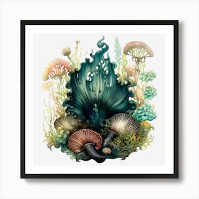 Flora And Fauna Art Print