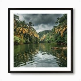 Tropical Rain Forest Art Print