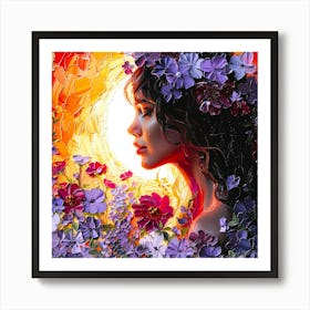 Eclipse Of Heart - Lunar Love Art Print