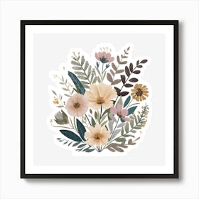 Floral Bouquet 8 Art Print