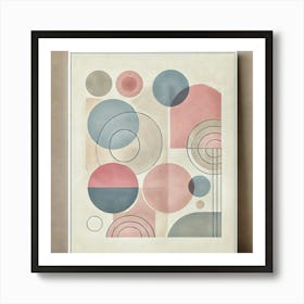 Serene Geometry Art Print