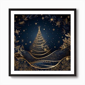 Christmas Tree 4 Art Print