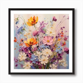 Flowers In A Vase 1 Art Print