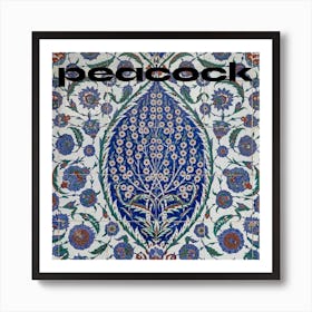 Peacock Art Print