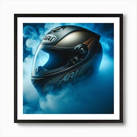 Arai Helmet Art Print