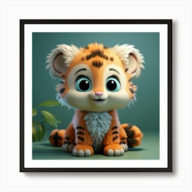 Tiger Cub 20 Art Print