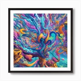 Surreal Dreamscape 1 Art Print