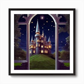 Fairytale Castle Art Print