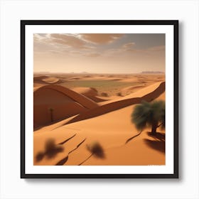 Sahara Desert 95 Art Print