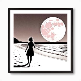 Full Moon 39 Art Print