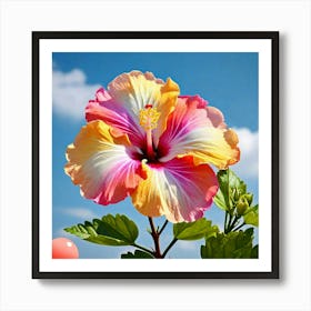 Hibiscus Flower 1 Art Print