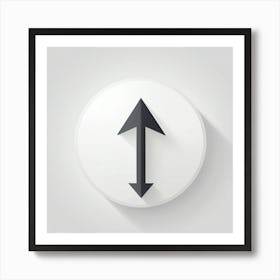 Arrow Icon 6 Art Print