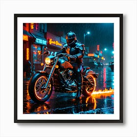 Knigt Rider Art Print