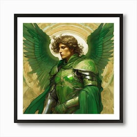 Archangel Raphael 1 Art Print