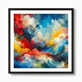 Abstract Painting 125 Art Print