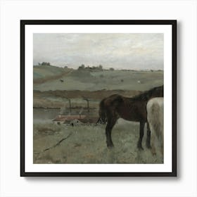 Horses 3 Art Print