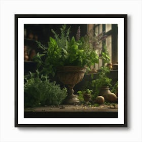 Herb Garden 1 Poster