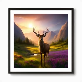 Valley Wanderer Art Print