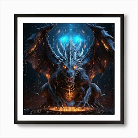 Dragon Of Fire Art Print