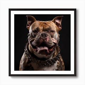 Bulldog Portrait Poster