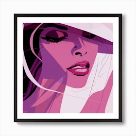 Portrait Of A Woman 56 Art Print