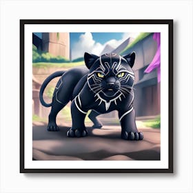 Black Panther 2 1 Art Print