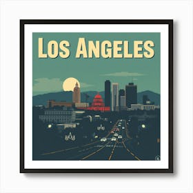 Los Angeles 1 Art Print