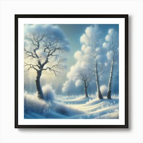 Winter Landscape 9 Art Print