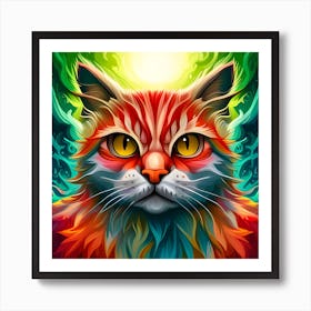 Kitty Cat 1 Art Print