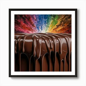 Chocolate Cake Art Print