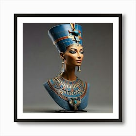 Nefertiti Bust Art Print