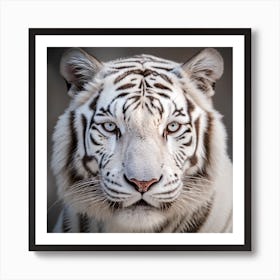 White Tiger 2 Art Print