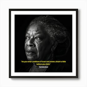 Toni Morrison Quote Art Print