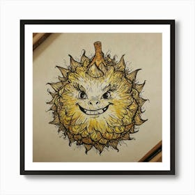 Sassy Sunflower Art Print