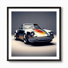 Porsche Car Automobile Vehicle Automotive German Brand Logo Iconic Luxury Performance Inn (1) Art Print