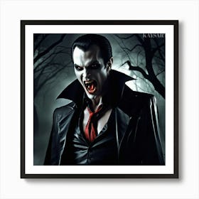 Dracula 5 Art Print