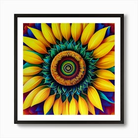 Sunflower 17 Art Print