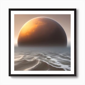 Nasa Planet Art Print