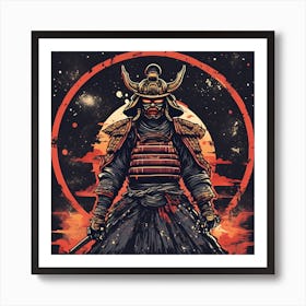 Samurai Warrior 2 Art Print