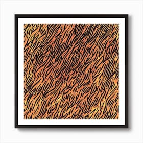 Tiger Stripes 3 Art Print