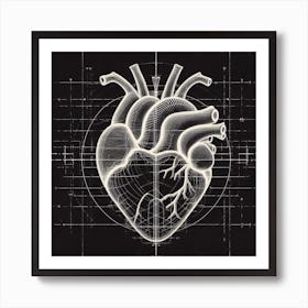 Human Heart 1 Art Print