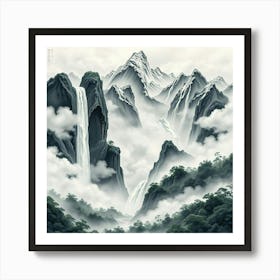 Chinese Art 361 Art Print