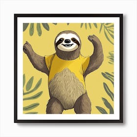 Sloth 1 Art Print