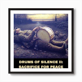 Drums Of Silence II: Sacrifice For Peace Art Print